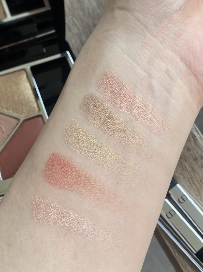 【旧】サンク クルール クチュール 719 オーガンザ/Dior/アイシャドウパレットを使ったクチコミ（2枚目）