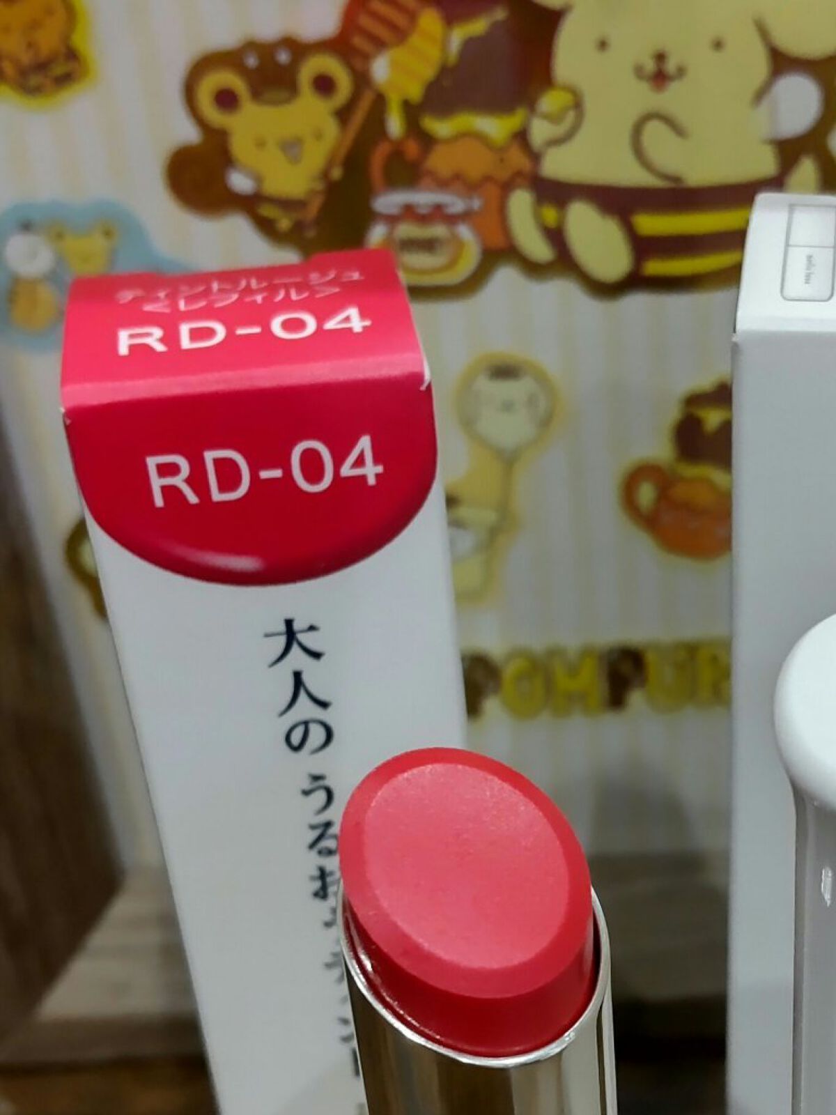 ティントルージュ RD-04/media luxe/リップティントを使ったクチコミ（2枚目）