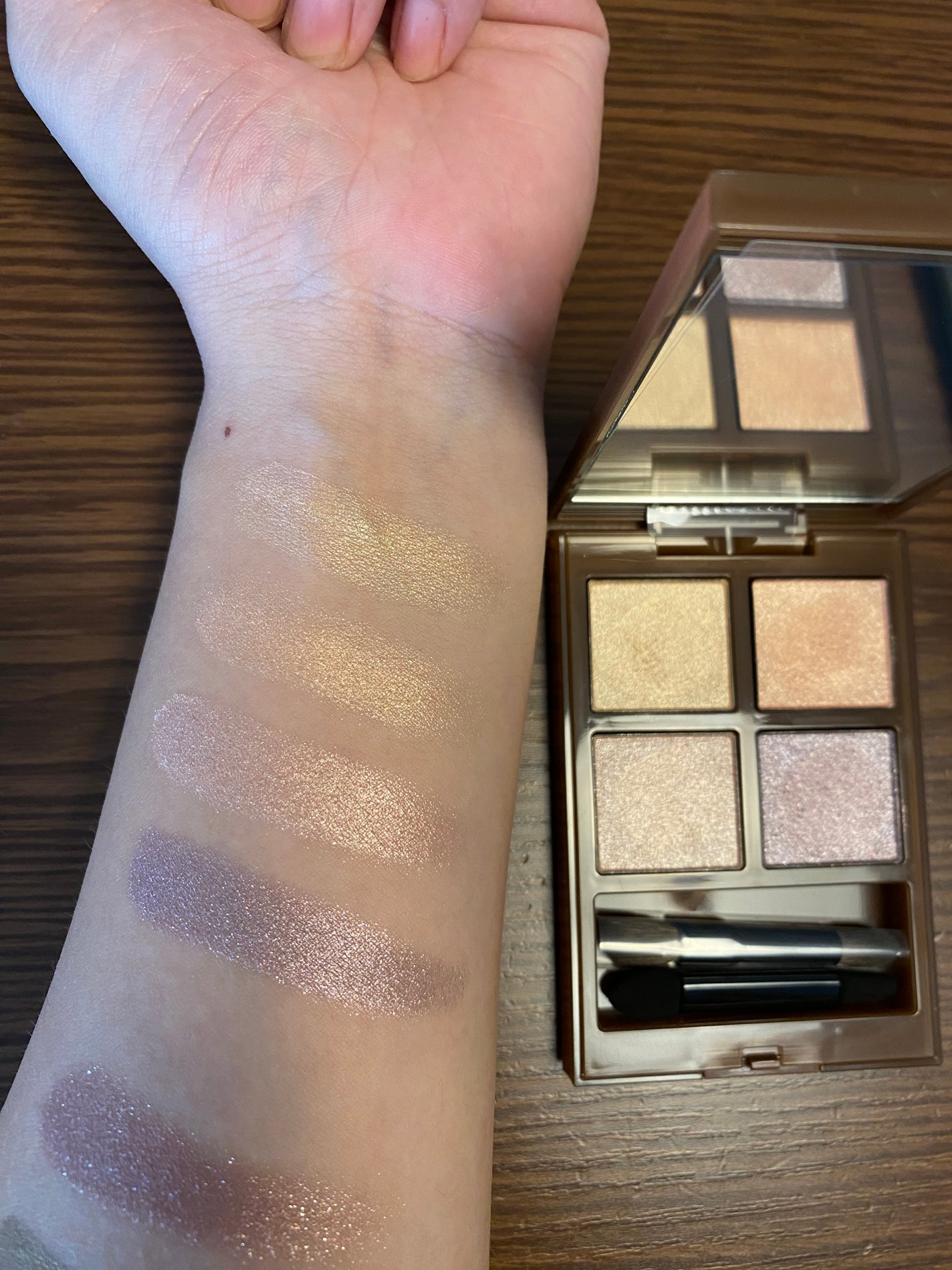 アディクション ホリデーアディクション アイシャドウ パレット + “スルー ザ グラス”/ADDICTION/アイシャドウパレットを使ったクチコミ(5枚目)