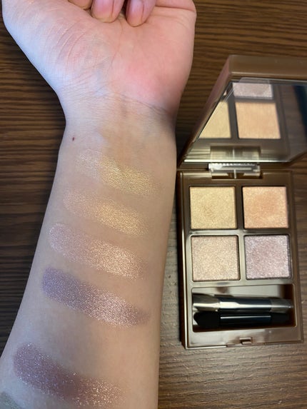 アディクション ホリデーアディクション アイシャドウ パレット + “スルー ザ グラス”/ADDICTION/アイシャドウパレットを使ったクチコミ(5枚目)