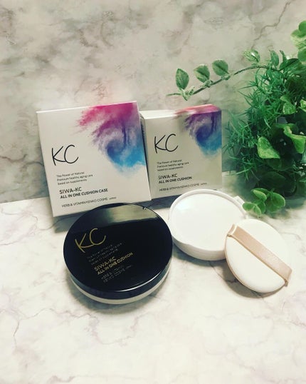 SIWA-KC オールインワンクッション/ハーブ健康本舗/クッションファンデーションを使ったクチコミ(1枚目)