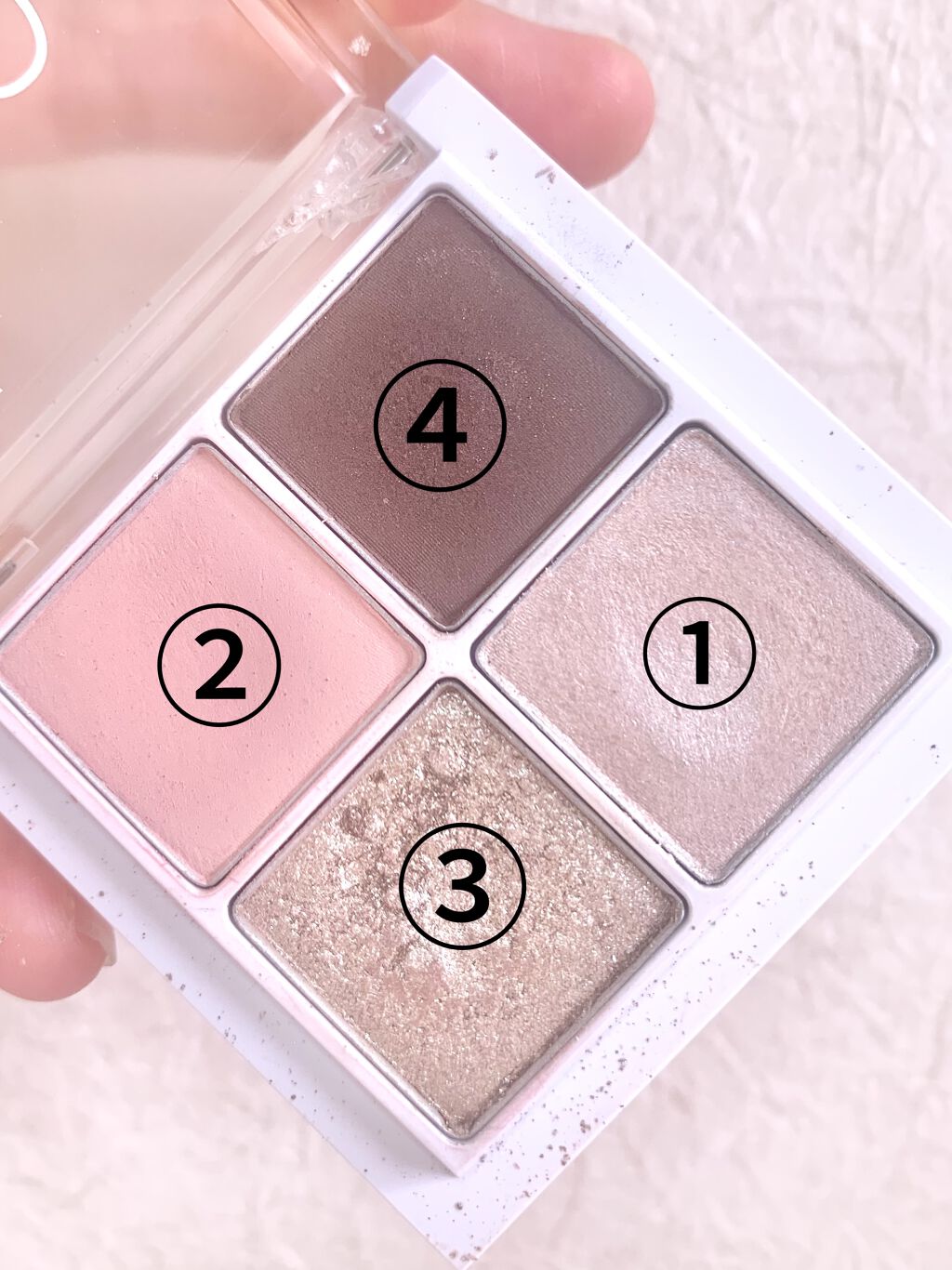 THE アイパレR/b idol/アイシャドウパレットを使ったクチコミ（2枚目）