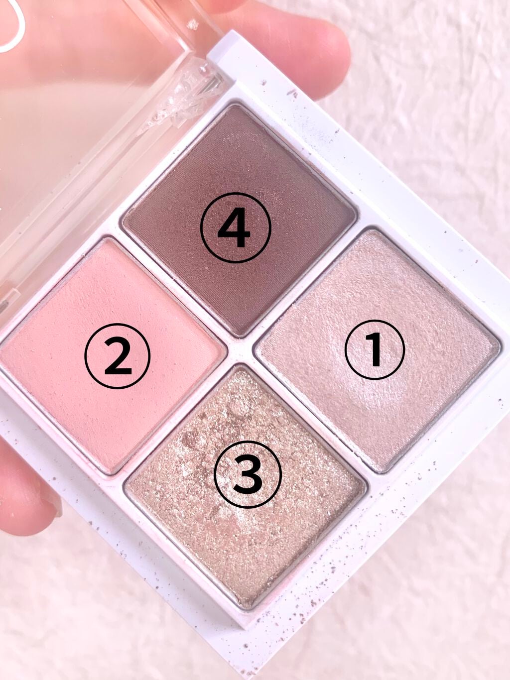 THE アイパレR/b idol/アイシャドウパレットを使ったクチコミ(2枚目)