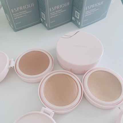 アクアリースキンウェア/ESPRIQUE/クッションファンデーションを使ったクチコミ(7枚目)