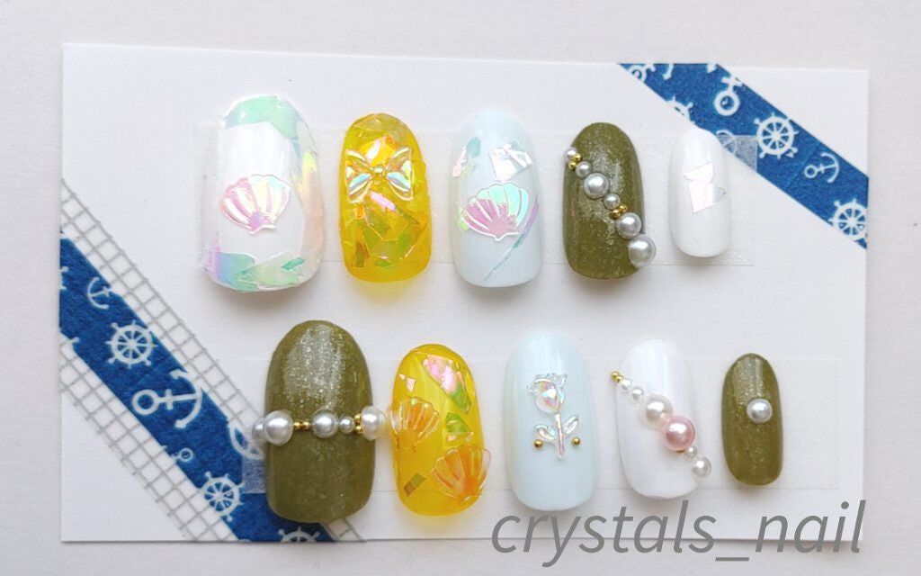 ネイルチップ/DAISO/ネイルチップ・パーツを使ったクチコミ(2枚目)