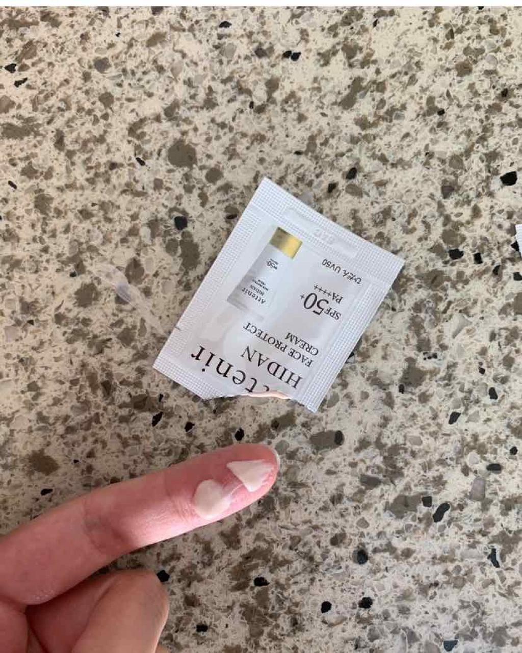 陽断UV50 フェイスプロテクトクリーム/アテニア/日焼け止めクリームを使ったクチコミ(1枚目)