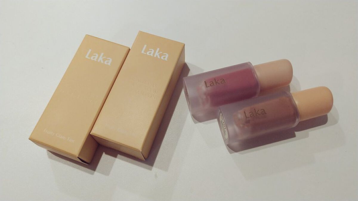 フルーティーグラムティント/Laka/リップティントを使ったクチコミ(1枚目)