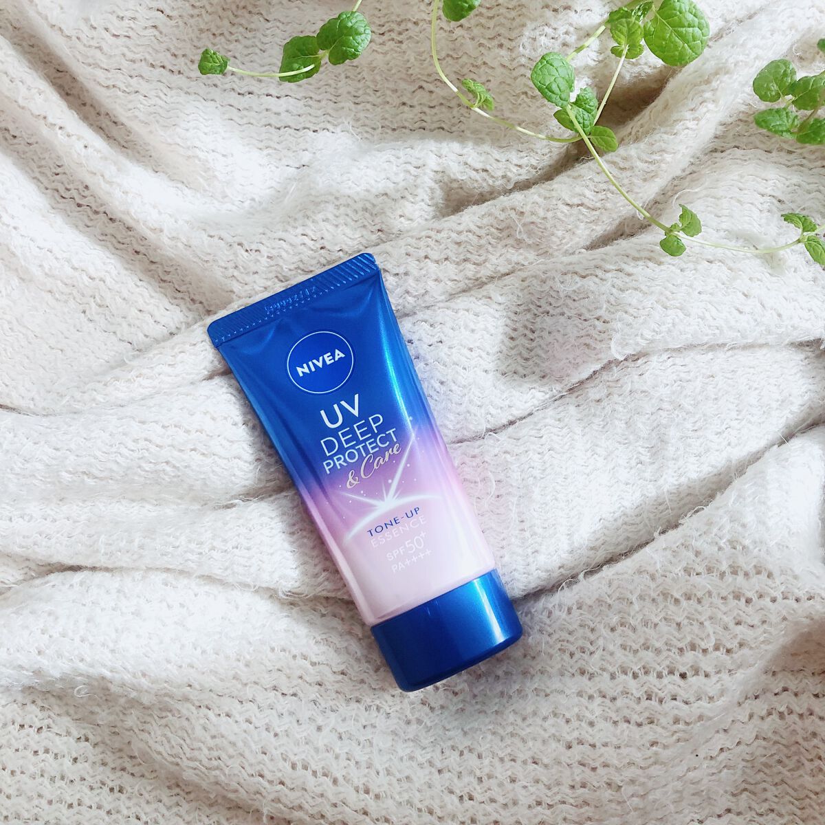 ニベアUV ディープ プロテクト&ケア トーンアップ エッセンス/ニベア/日焼け止めローションを使ったクチコミ(1枚目)