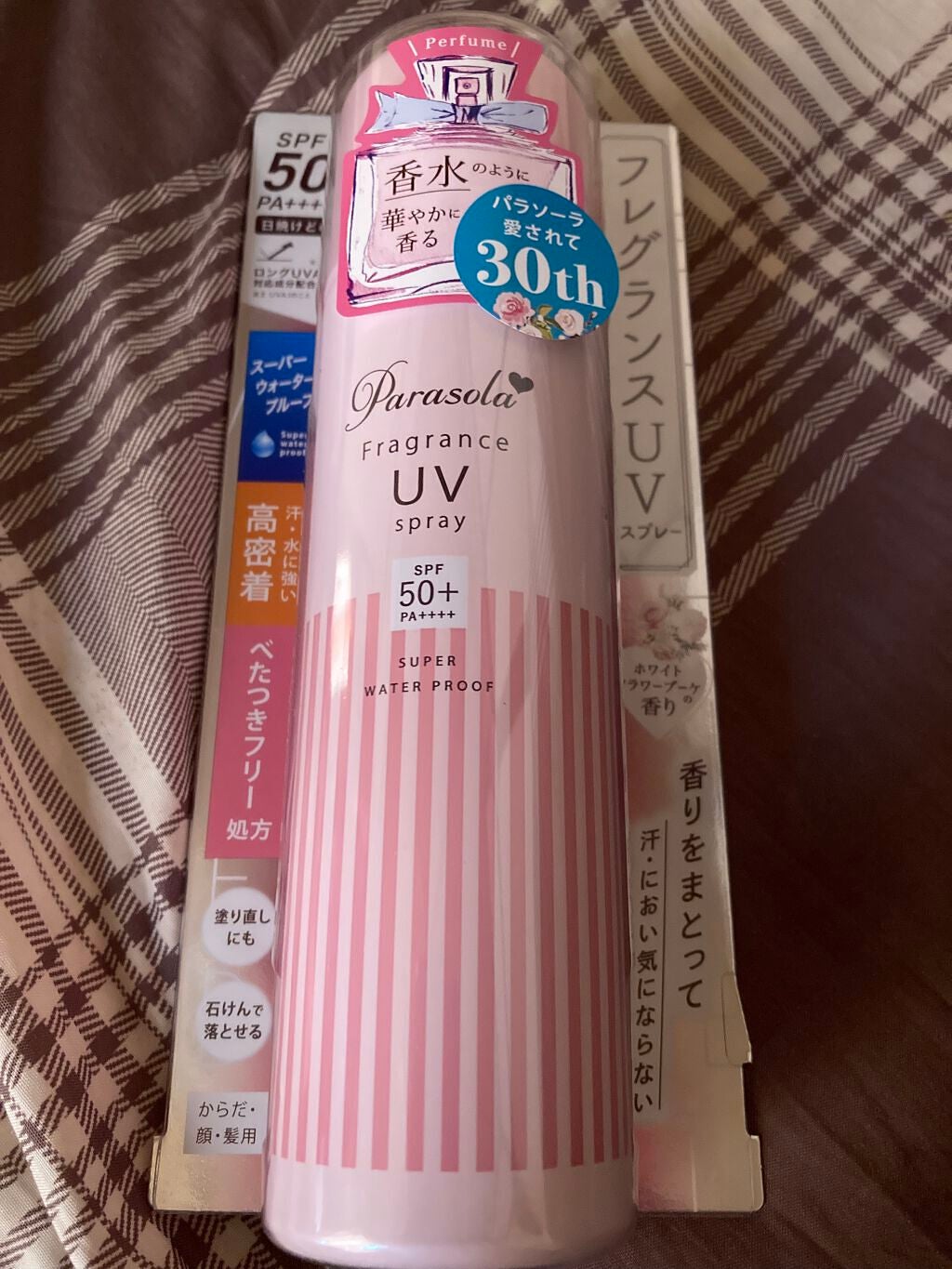 パラソーラ フレグランス UVスプレー N/パラソーラ/日焼け止め・UVケアを使ったクチコミ(1枚目)