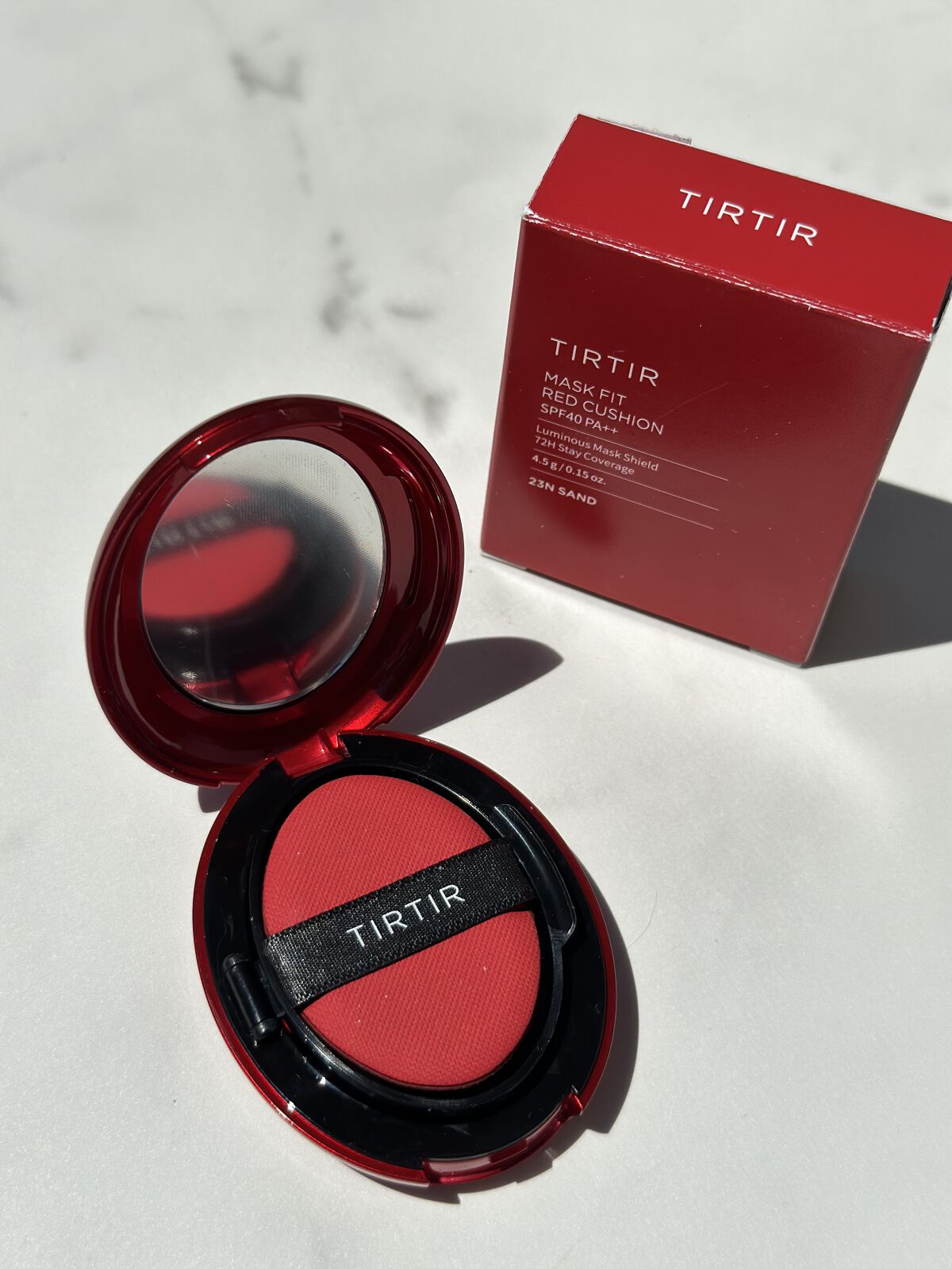 マスク フィット レッド クッション/TIRTIR(ティルティル)/クッションファンデーションを使ったクチコミ（2枚目）