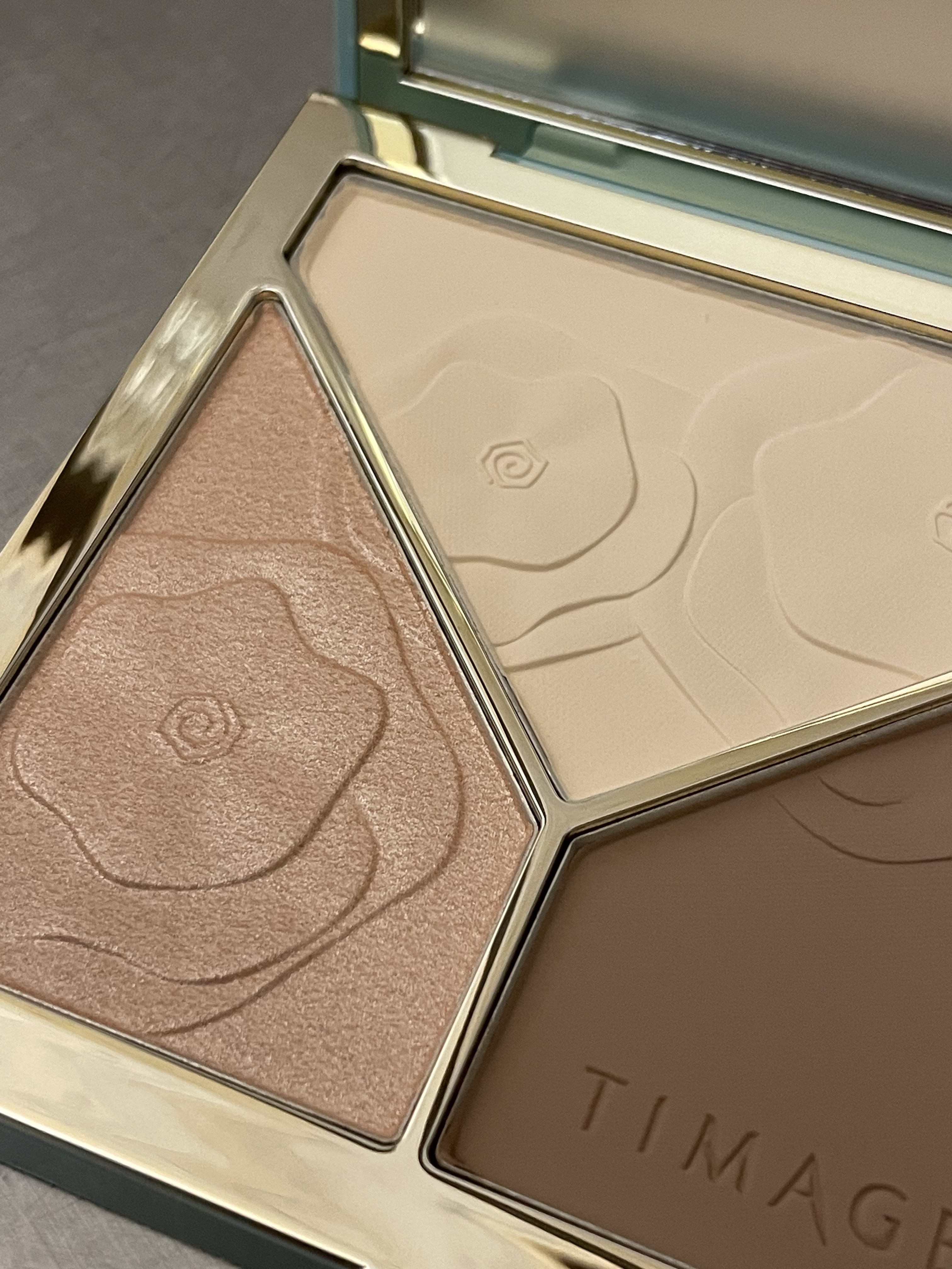 ハイライトシェーディングパレット/TIMAGE/パウダーハイライトを使ったクチコミ（3枚目）