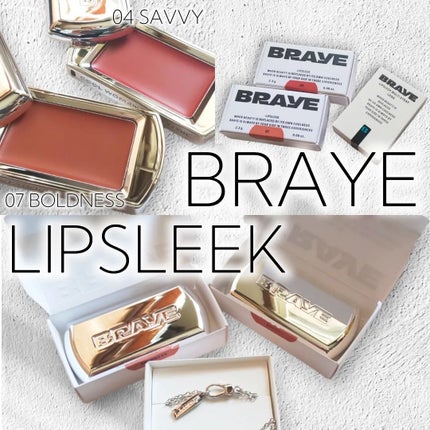 BRAYE LIPSLEEK/BRAYE/口紅を使ったクチコミ(1枚目)