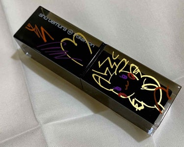 ルージュ アンリミテッド アンプリファイド＜2019年クリスマスコフレ限定＞/shu uemura/口紅を使ったクチコミ（1枚目）