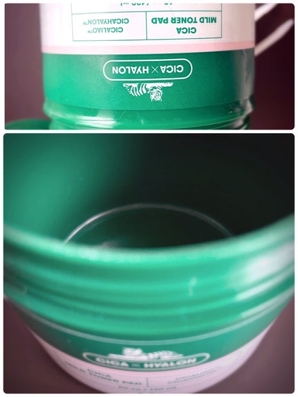 CICA マイルドトナーパッド/VT/トナーパッドを使ったクチコミ(1枚目)