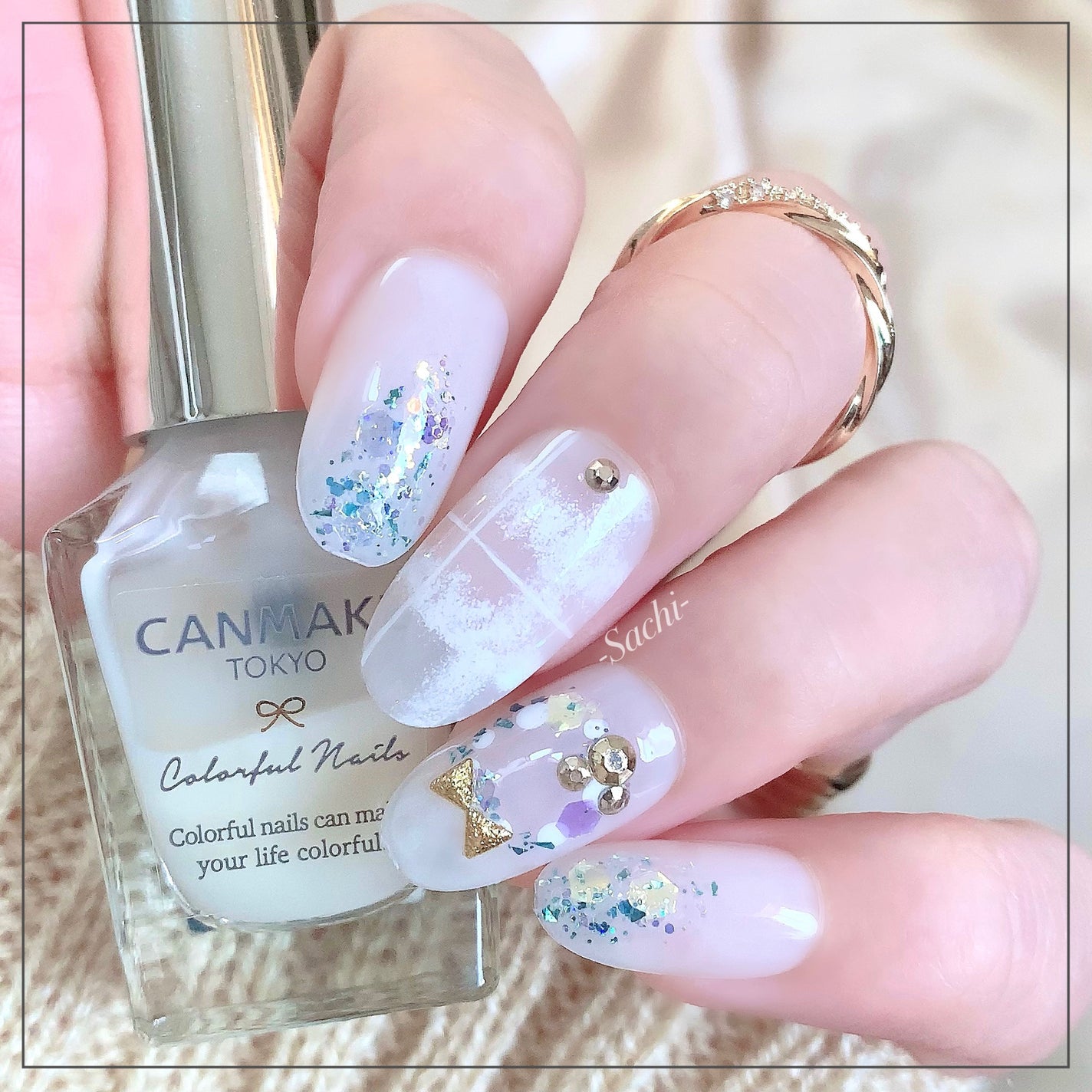 カラフルネイルズ/キャンメイク/マニキュアを使ったクチコミ(1枚目)