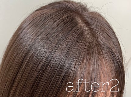 イルーセント ミルキーヘアカラー/サイオス/ヘアカラーを使ったクチコミ(5枚目)