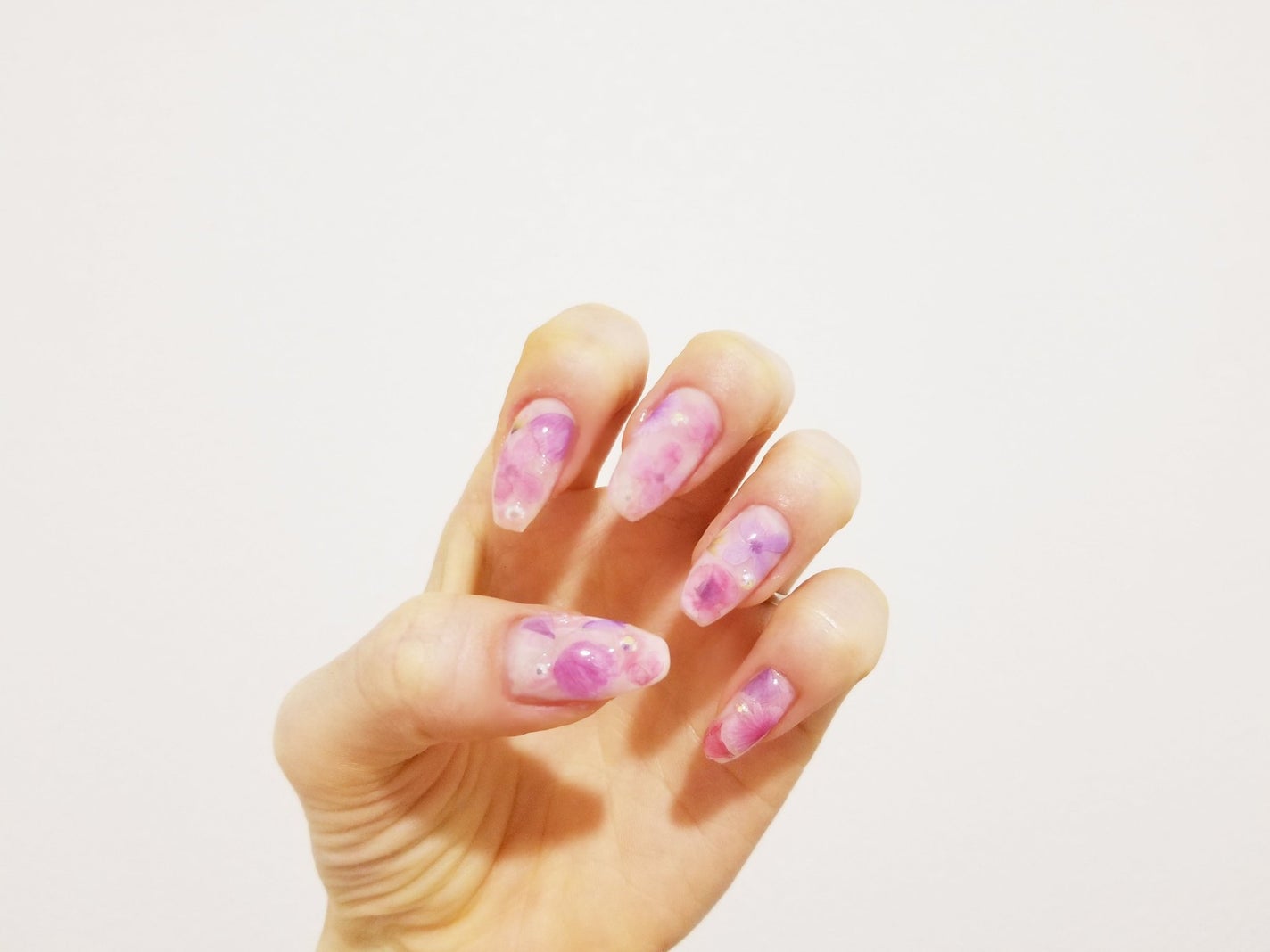 ジェルネイル(ライト対応)/セリア/ジェルネイルを使ったクチコミ(3枚目)