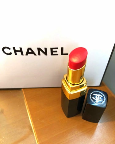 ルージュ ココ シャイン 84 ディアローグ/CHANEL/口紅を使ったクチコミ（1枚目）