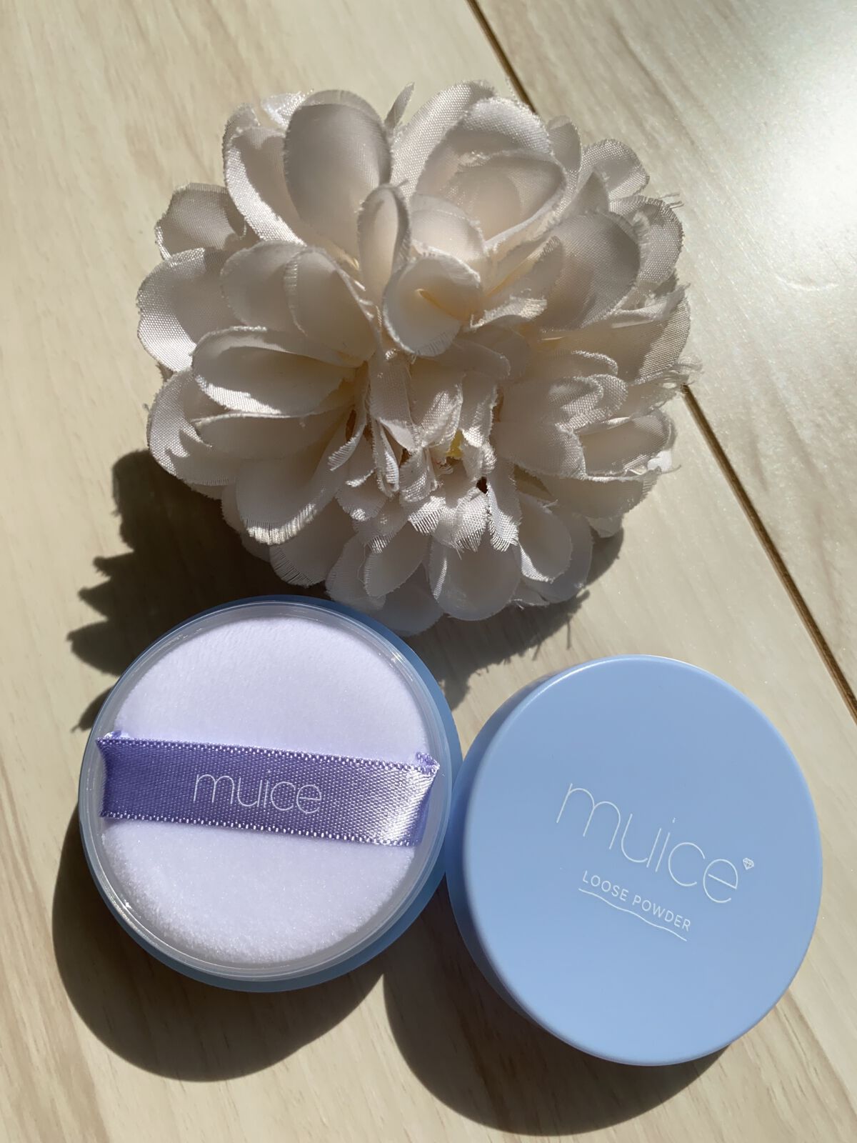 ヨレンパウダー さらポアカバー/muice/ルースパウダーを使ったクチコミ(3枚目)