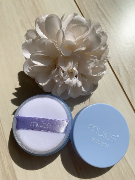 ヨレンパウダー さらポアカバー/muice/ルースパウダーを使ったクチコミ(3枚目)