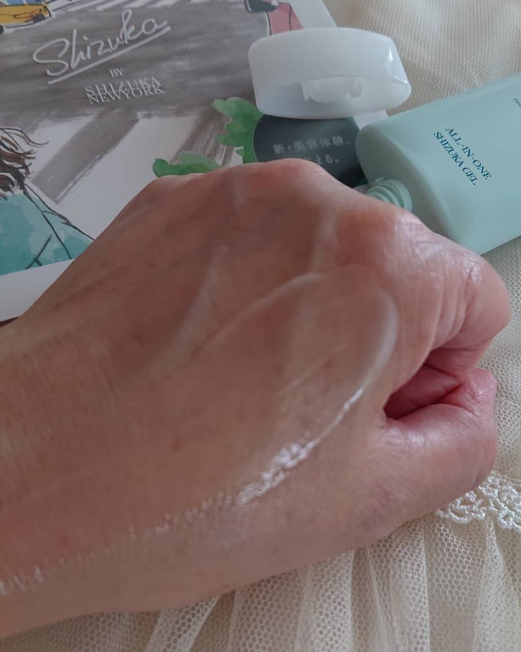 オールインワン シズカゲル/Shizuka BY SHIZUKA NEWYORK/オールインワン化粧品を使ったクチコミ(3枚目)