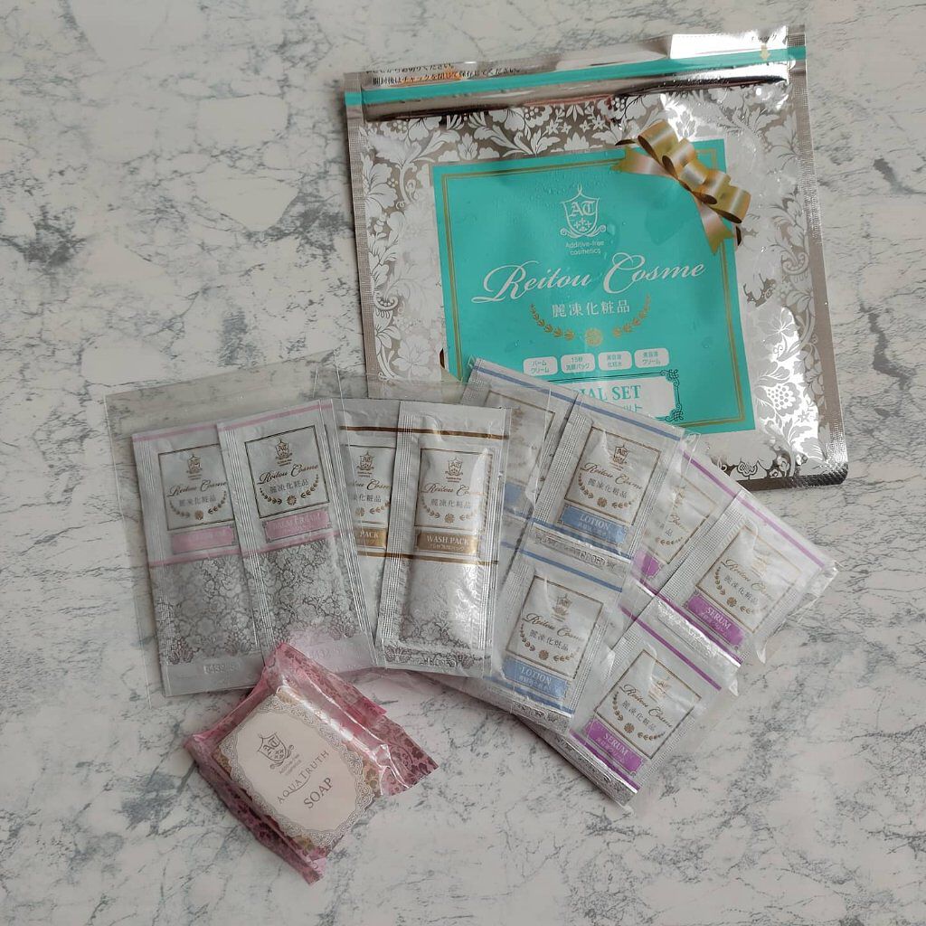 トライアルセット/麗凍化粧品/トライアルキットを使ったクチコミ（2枚目）