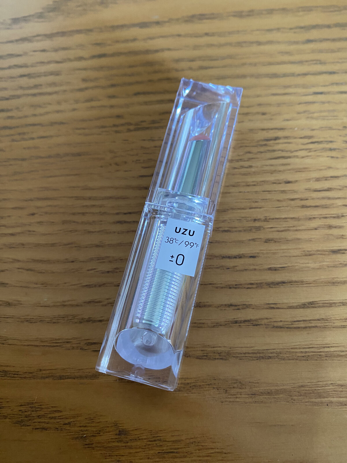  38°C / 99°F Lipstick <TOKYO> ±0 CLEAR/UZU BY FLOWFUSHI/口紅を使ったクチコミ（3枚目）