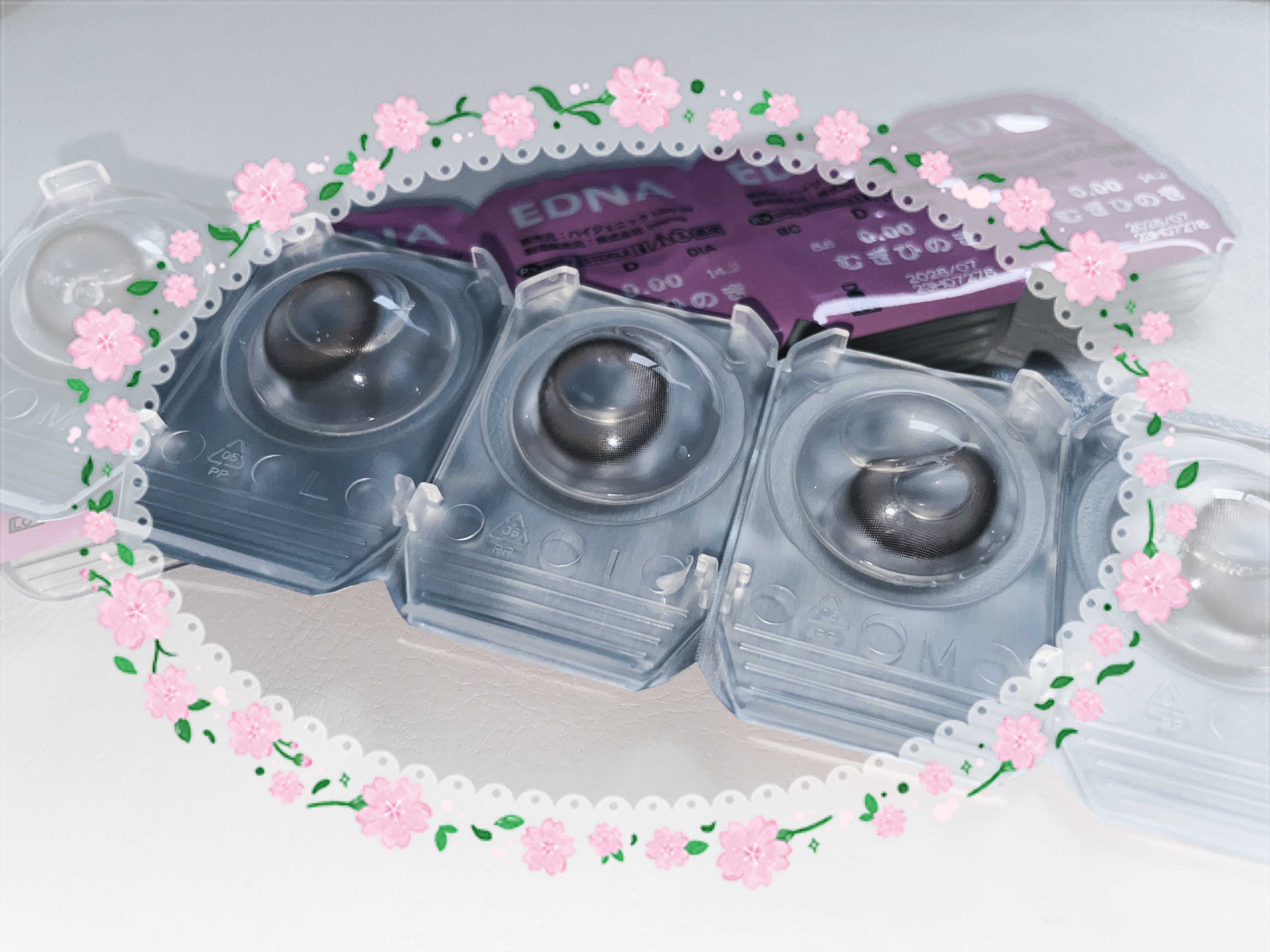 EDNA 1day/EDNA/ワンデー（１DAY）カラコンを使ったクチコミ（1枚目）