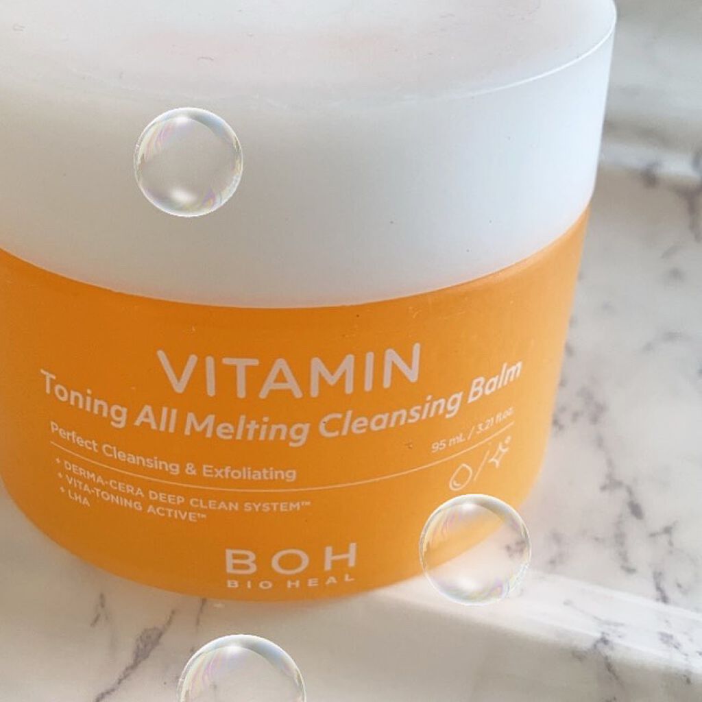 ビタミン トーニング オール メルティング クレンジングバーム/BIOHEAL BOH/クレンジングバームを使ったクチコミ(1枚目)