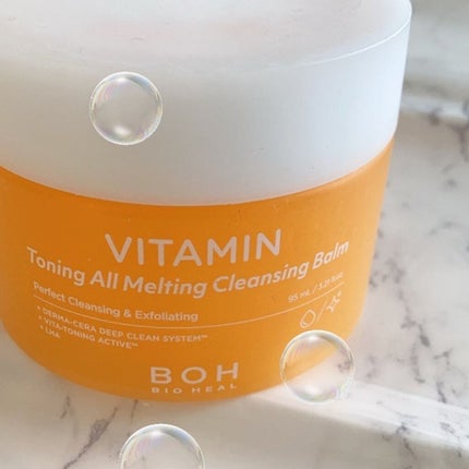 ビタミン トーニング オール メルティング クレンジングバーム/BIOHEAL BOH/クレンジングバームを使ったクチコミ(1枚目)