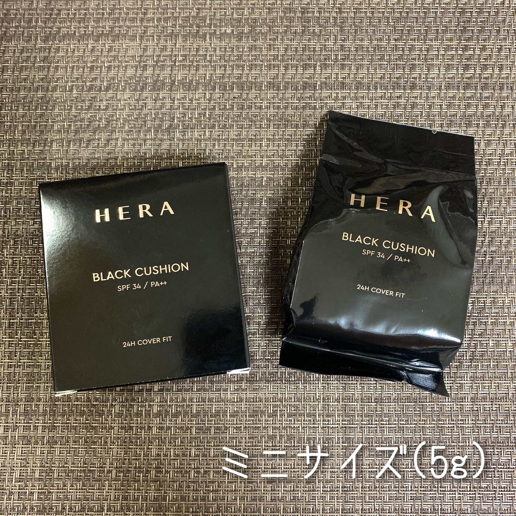 ブラック クッション/HERA/クッションファンデーションを使ったクチコミ（2枚目）