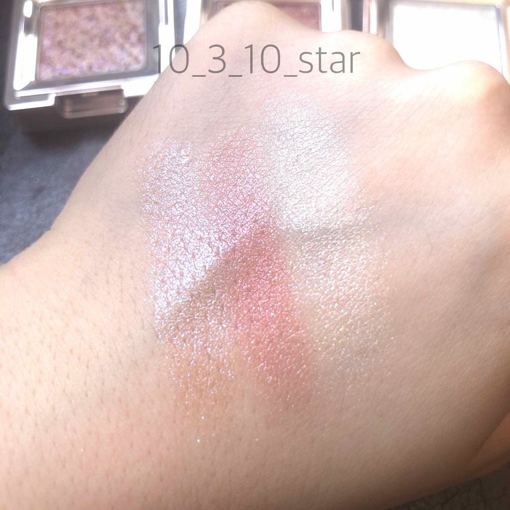 グリッタープリズム シャドウ/MISSHA/グリッターを使ったクチコミ（3枚目）