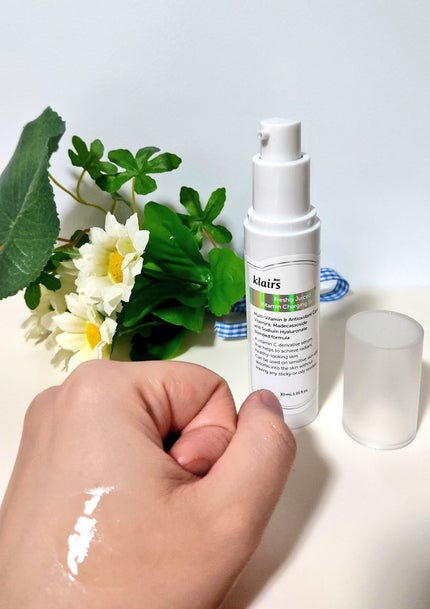 フレッシュリージュースドビタミンチャージングセラム(30ml)/Klairs/美容液を使ったクチコミ(2枚目)