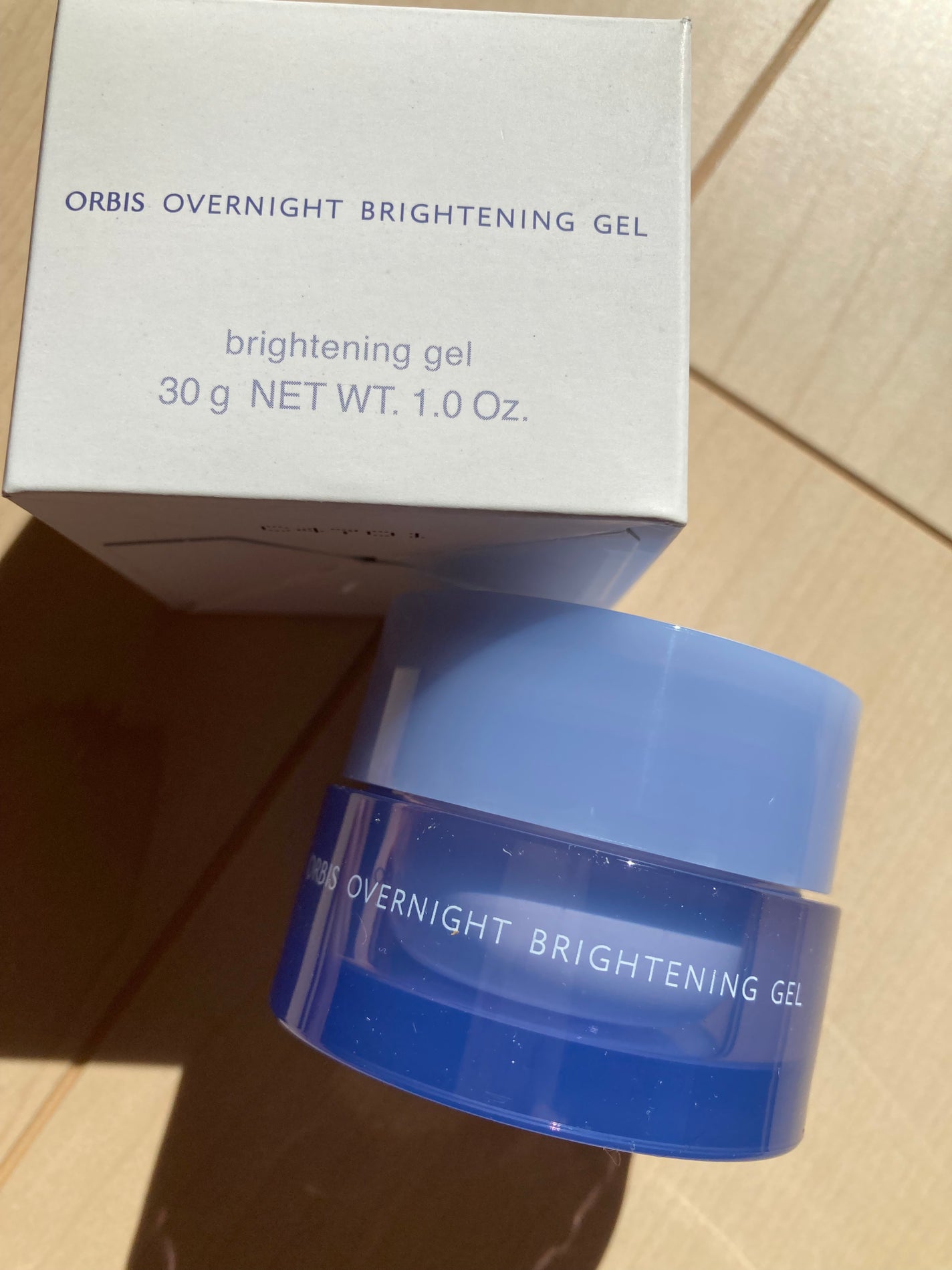 オーバーナイト ブライトニングジェル/オルビス/フェイスクリームを使ったクチコミ(1枚目)