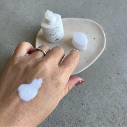 マリンUVヴェール/エコロインターナショナル/日焼け止めクリームを使ったクチコミ(2枚目)