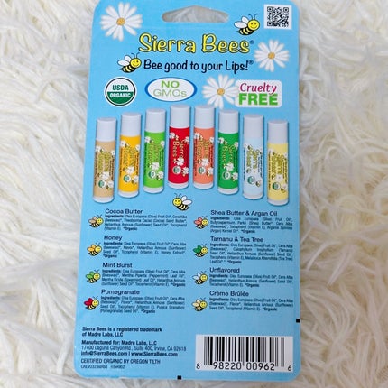 Organic Lip Balm/Sierra Bees/リップバームを使ったクチコミ(2枚目)