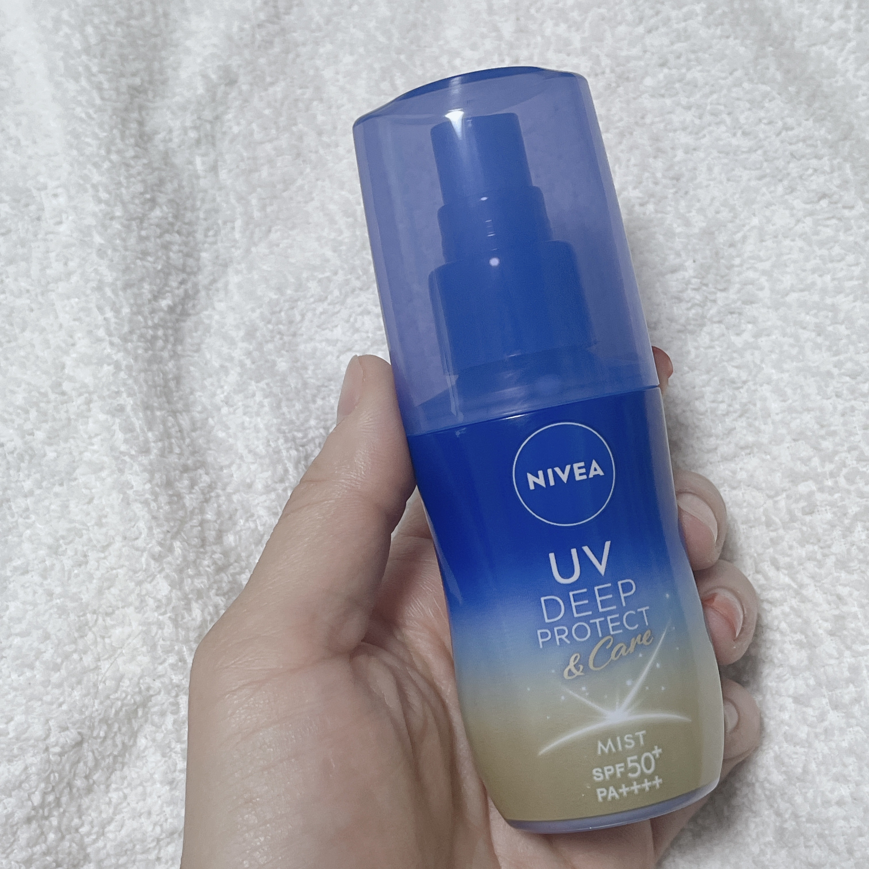 ニベアUV ディーププロテクト＆ケア ミルクミスト/ニベア/日焼け止めミスト・スプレーを使ったクチコミ（1枚目）