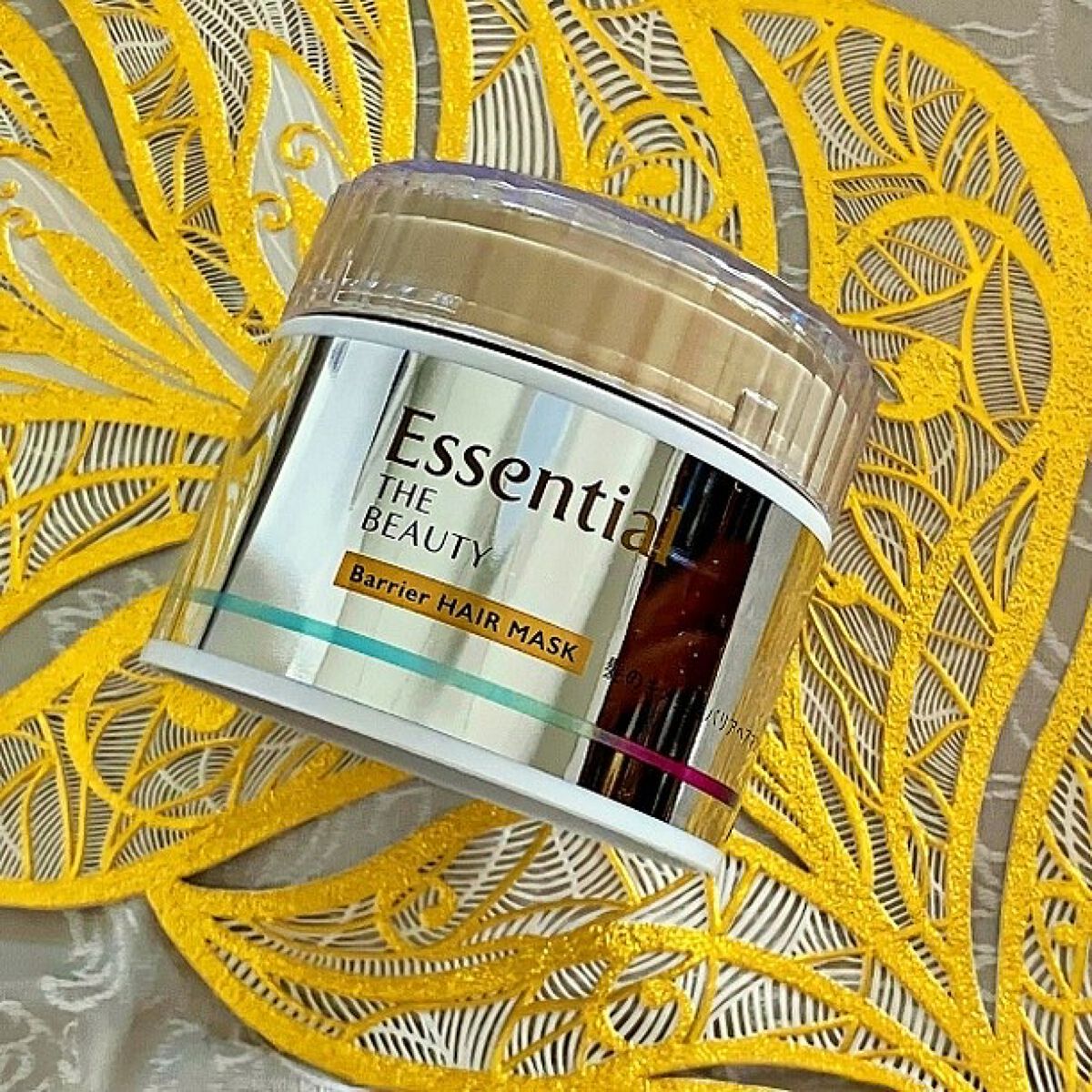Essential THE BEAUTY 髪のキメ美容バリアヘアマスク/エッセンシャル/ヘアマスク・ヘアパックを使ったクチコミ（2枚目）
