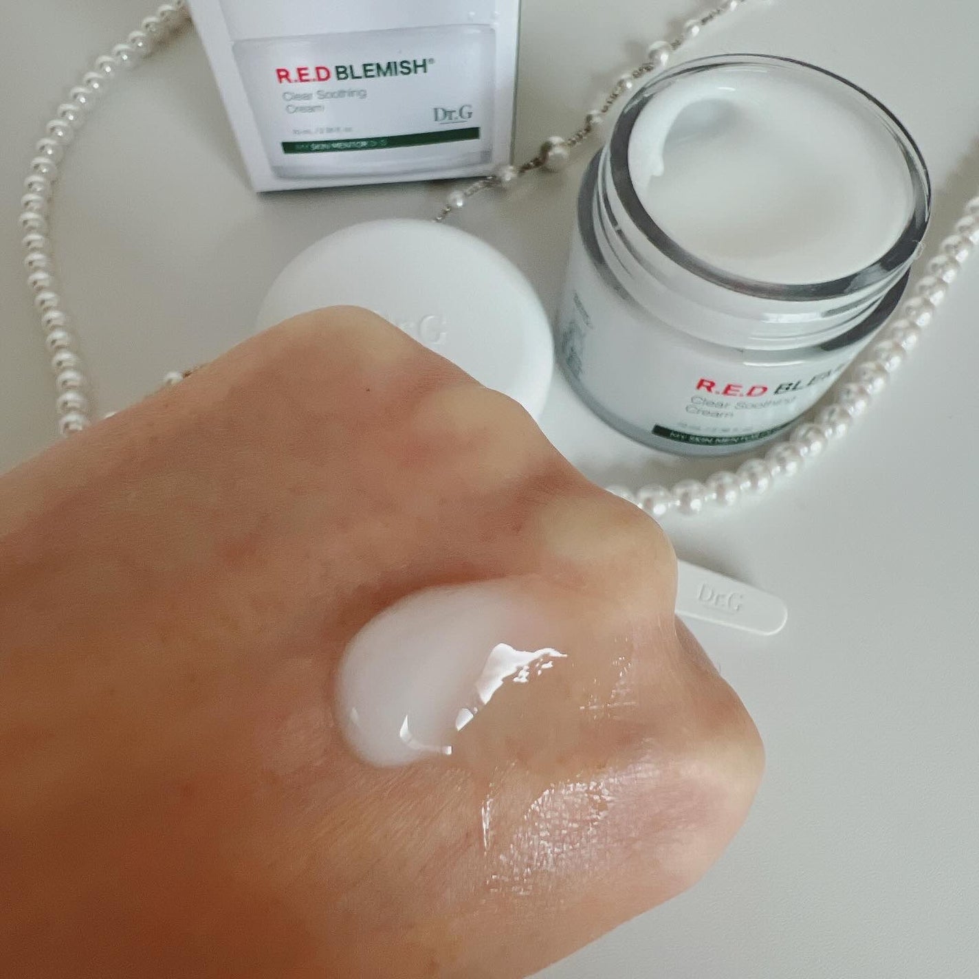 レッドブレミッシュ クリアスージングクリーム/Dr.G/フェイスクリームを使ったクチコミ(4枚目)