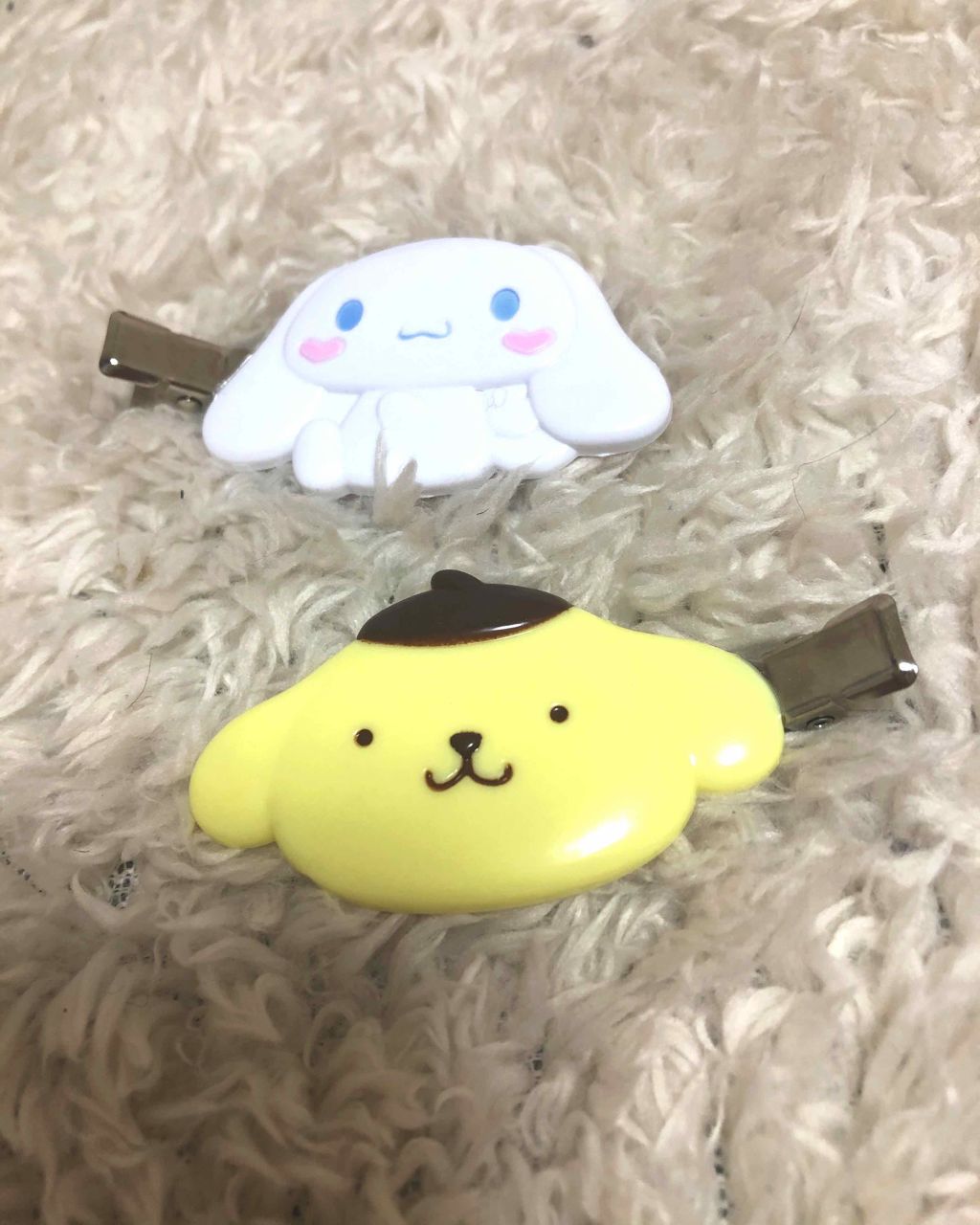 前髪クリップ/サンリオ/ヘアアクセサリーを使ったクチコミ(1枚目)