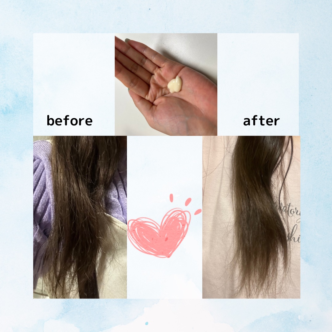 トリートメントリペアミルク/ディアボーテ/ヘアミルクを使ったクチコミ（3枚目）