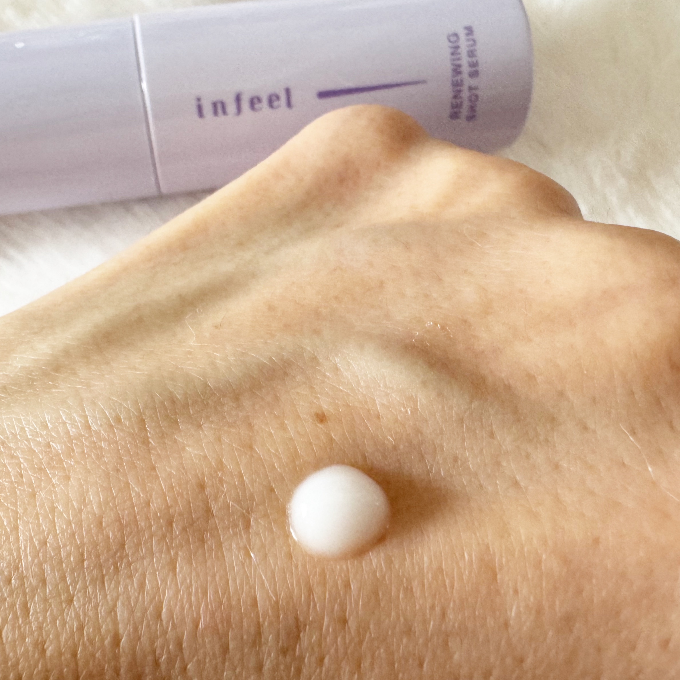 infeel リニューイングショットセラム[美容液]/Rz+ by ROSETTE/美容液を使ったクチコミ（3枚目）