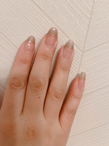 ジェルネイル(ライト対応)/セリア/ジェルネイルを使ったクチコミ(3枚目)