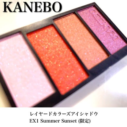 レイヤードカラーズアイシャドウ/KANEBO/アイシャドウパレットを使ったクチコミ(1枚目)