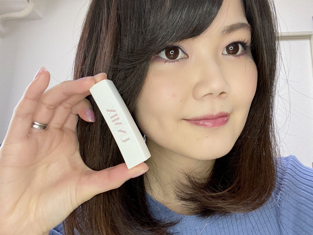 モイスチャーリップスティック グロウ/UNMIX/口紅を使ったクチコミ(3枚目)