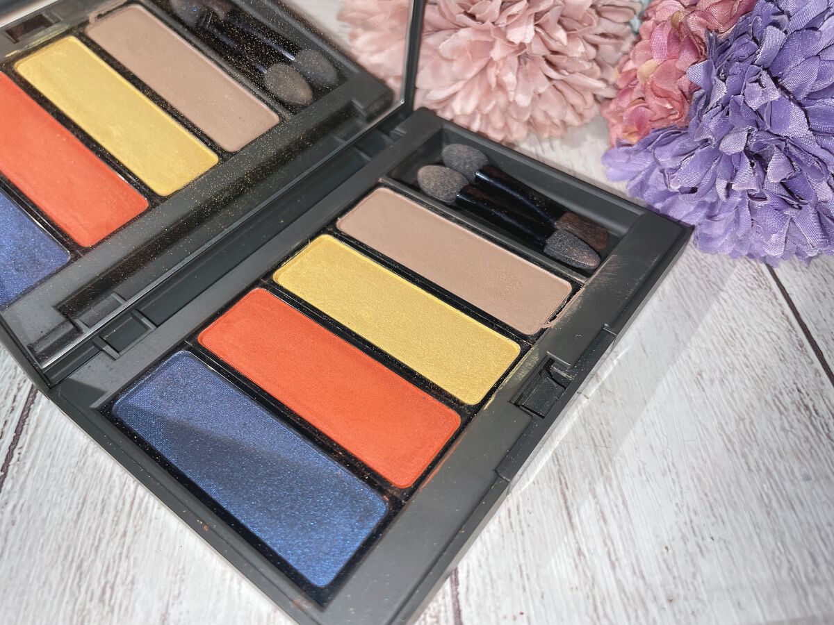 ジンジャーアイシャドウパレット 9A01 カナリアイエロー/SHIRO/アイシャドウパレットを使ったクチコミ（1枚目）