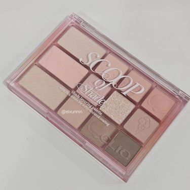 シェード アンド シャドウ パレット 03 SCOOP OF SHADE/CLIO/アイシャドウパレットを使ったクチコミ（2枚目）