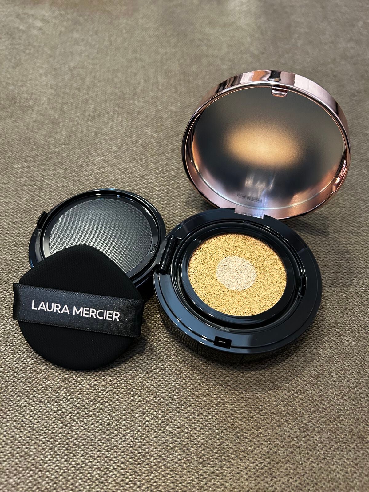 フローレス ルミエール ラディアンス パーフェクティング トーンアップ クッション/ローラ メルシエ/クッションファンデーションを使ったクチコミ(2枚目)