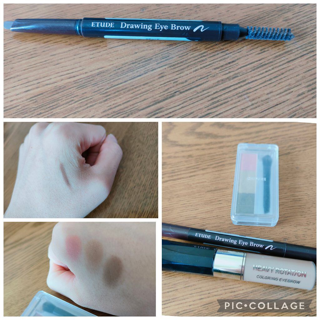 カラーリングアイブロウ/ヘビーローテーション/眉マスカラを使ったクチコミ（2枚目）
