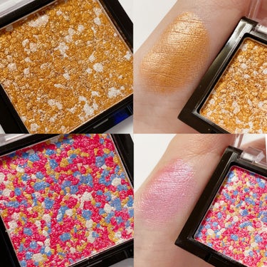 UR GLAM　MARBLE EYESHADOW 08/U R GLAM/パウダーアイシャドウを使ったクチコミ（2枚目）